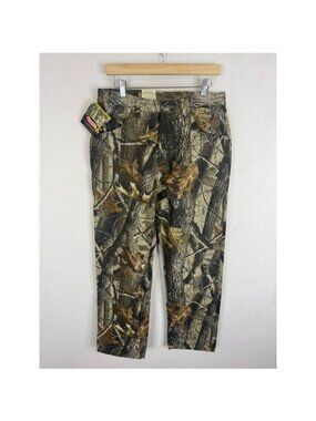 Wrangler Pro Gear Realtree Hardwoods HD Camo Hunting Pants Mens 32x30 NWT